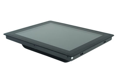 Good price 15 Inch Capacitive Touch Screen Monitor Front Panel IP65 Waterproof VGA HDMI DVI RJ45 online