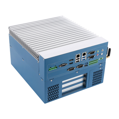 Good price 16-channel Opto-isolated GPIO Industrial Mini PC with Intel Core I5-12400 -20C～70C Small Size Big Performance online