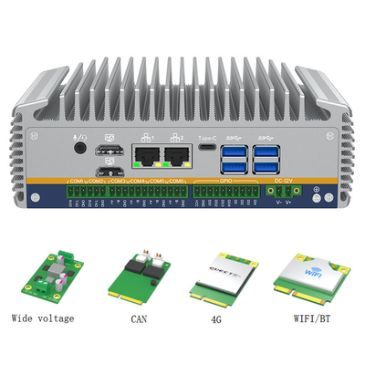 Good price Core i5-1235U M.2 2280 SSD Industrial Mini PC with Aluminum Case and 1*Intel I226-LM Network online