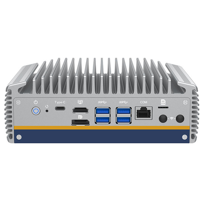 Good price Core Industrial Mini Pc With High Quality Compact PCIE Slot Industrial Computer With RS232 RS485 for AI Vision Positioning online