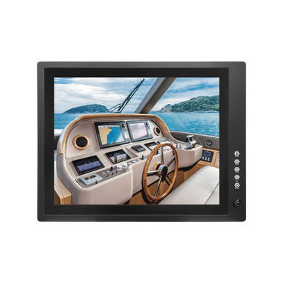 Enhanced Visibility and Durability 19 Inch Full IP67 Waterproof Touch Monitor with Optically Bonded Panel