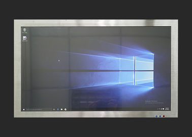 1000 Nits 24 Inch Stainless Steel Panel PC IP65 256G SSD Hard Drive Capacity