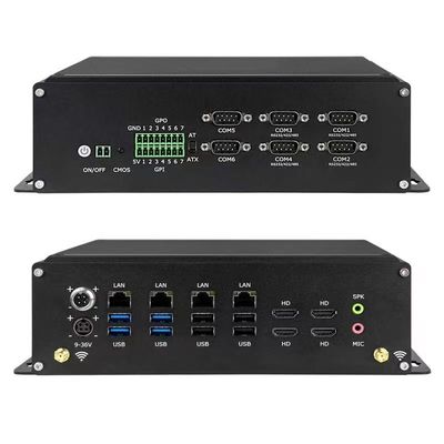Small Size Industrial Mini PC with GPU 14 GPIO 7 Inputs and 7 Outputs