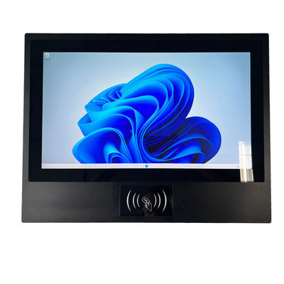 Good price 21.5 Inch Embedded Industrial Computer Windows 11 OS I5-10210U 8GB DDR4 128G SSD Capacitive Touch Screen With RFID online