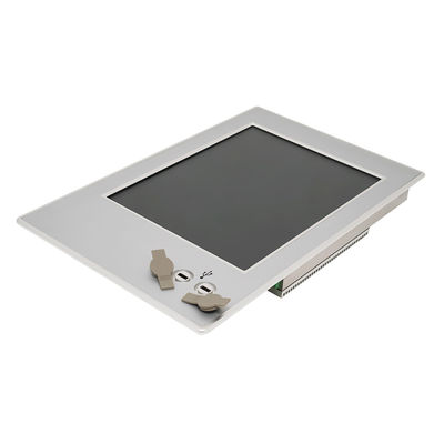 15 Inch Industrial LCD Embedded Panel PC With 2 x USB On Front