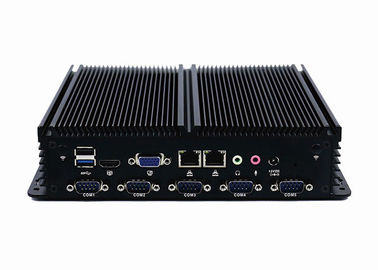 Good price 6 USB Industrial Embedded Computer Onboard Intel Baytrial J1900 Embedded Automation Box PC 6 COM online