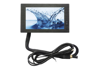 Remote Control Waterproof Touch Monitor 1000 Nits HDMI 7" Touch Display For Vehicle