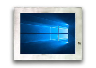 Industrial Stainless Steel Panel PC 12 Inch Waterproof IP67 5 Wire Resisitive Touch