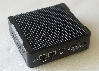 Aluminum Alloy Industrial Mini PC Embedded Computers Barebone System AC 100 - 240V