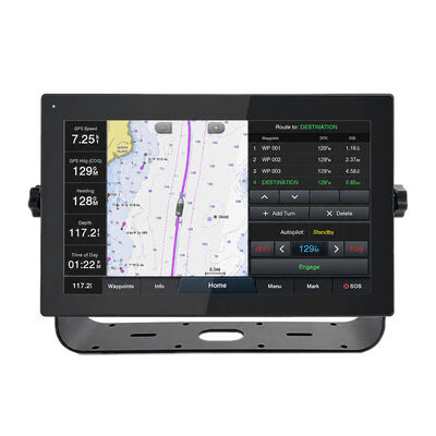 Good price 1500 Nits Brightness IP67 Waterproof Marine Monitor with 10-Point Capacitive Touchscreen for Garmin LiveScope online
