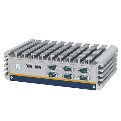 Good price Industrial Mini PC with AMD Ryzen™ Embedded R2314, 12-24V DC, and 6 COM Ports for Harsh Environments online