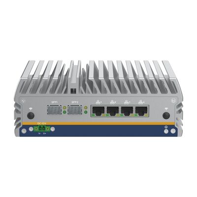 Good price Industrial Mini PC with 2 X SFP+ Ports and Intel Core I5 1235U for Harsh Environments (-20°C to +60°C) online