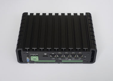 Good price I7-6500U Video Analysis Industrial Mini PC GPIO Four POE Work With Webcam online