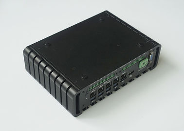 I7-6500U Video Analysis Industrial Mini PC GPIO Four POE Work With Webcam