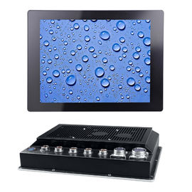 IP65 Waterproof Rugged Industrial Panel Pc Touch Screen 8 Inch Embedded DC 12V