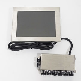 IP65 Waterproof 304 Stainless Steel Panel PC 10.4 Inch With 2m Break Out Box