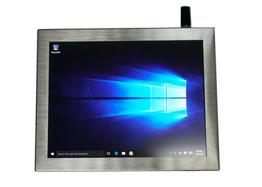 10 Points PCAP Touch Screen Panel Pc Sunlight Readable 19 Inch Fanless Industrial Computer