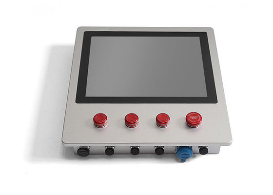 Good price 300nits 1024x768 IP65 Industrial Lcd Display Monitor 3 Buttons online
