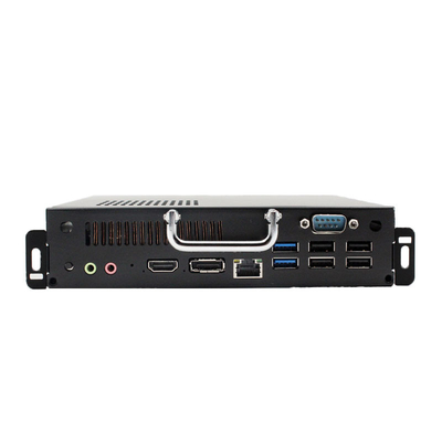 Good price Aluminum Alloy Industrial Mini PC 4k Ops Dustproof Embedded For Whiteboard online