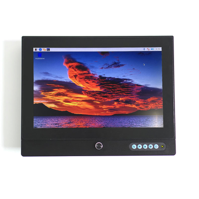 12 Inch Raspberry Pi Touch Monitor 1000 Nits Industrial LCD Screen With Dimmer